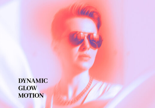 Dynamic Glow Motion Photo Effect