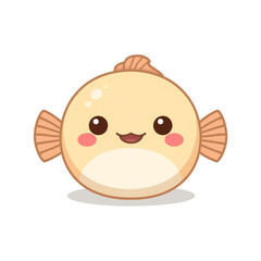Cute Fugu Cartoon Very Cool