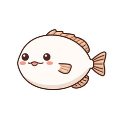 Cute Fugu Cartoon Very Cool