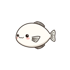 Cute Fugu Cartoon Very Cool