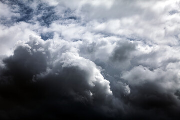 Dramatic Storm Clouds Background