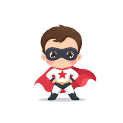 cute baby superhero design very cool