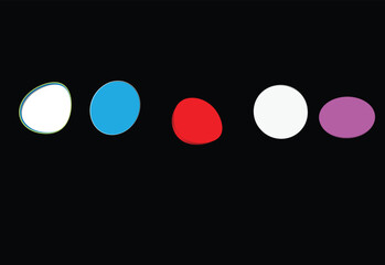 3d glass disk shape hologram effect. Render abstract neon coin set. Fly round podium, disc, badge, lens, plate crystal isolation. Y2k hologram shape. Vector trendy illustration