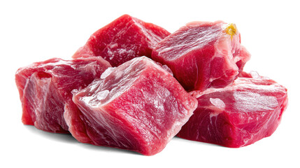 Fototapeta premium Raw chicken fillet on white background