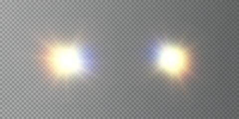 Soft glowing light beam on a transparent background. PNG keeps crisp shimmer details, while the Overlay effect adds sparkling highlights and warm luminous flair for creative designs.
