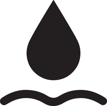  Leak proof icon in bold vector style, ideal for sealed containers, secure packaging, protection and safety features.