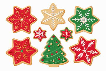 Crisp Christmas Cookies Festi Premium Digital Asset