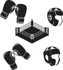 Boxing is for the sake of boxing icon vector image