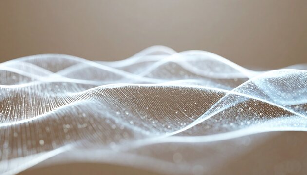 Quantum Data Flow, Tech Background. Future technology digital abstract background concept 