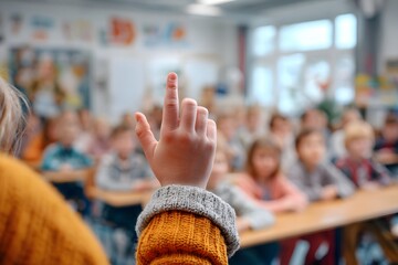 Hand Pointing in Focus in the Classroom