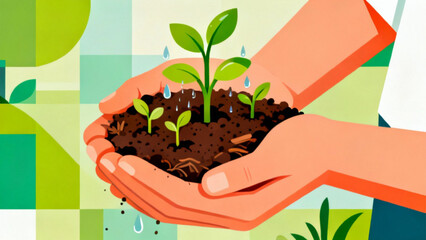 Seedlings_Rich_Soil_Vector