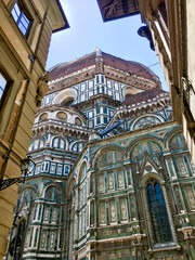 D&eacute;tails de la cath&eacute;drale Santa Maria del Croce &agrave; Florence
