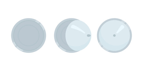 A restaurant dish, open and closed, on a white background. Presentation of the dish. Food tray.