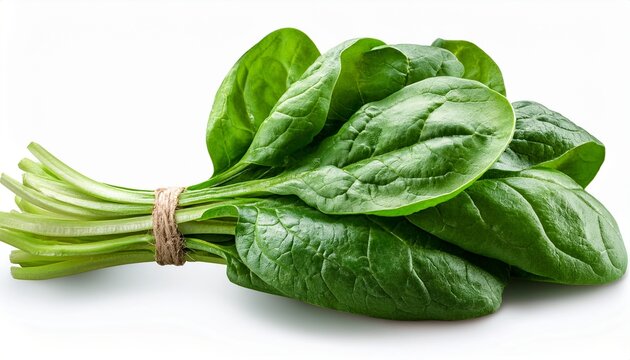 Spinach Isolated Full Depth Of Field