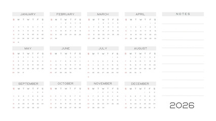 A calendar with transparent background