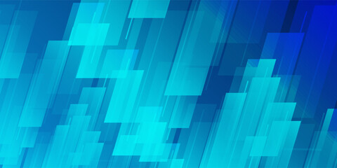 Modern blue diagonal geometric with line modern technology art modern design vector