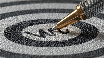 Naklejka premium Results orientation means focusing efforts on achieving measurable, impactful outcomes that drive the organization’s success and long-term goals. 