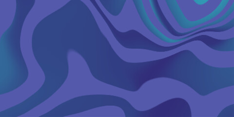 Fototapeta premium Abstract background. Distorted warping fluid abstract blue cyan colors. Wavy swarling colors. Liquid dynamic grainy texture, Colorful poster design with liquid and curve lines. 