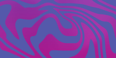 Fototapeta premium Aesthetic background of purple liquid wave seamless pattern. wavy line abstract background. Psychedelic groovy. Abstract background pattern with colorful waves. 
