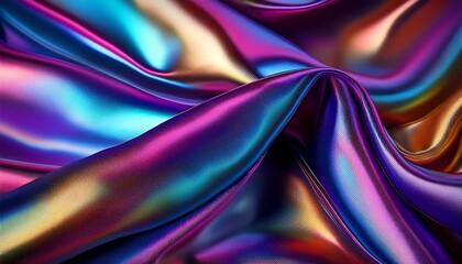 Fototapeta premium Luxury Holographic Textile Background Shine High Resolution Picture