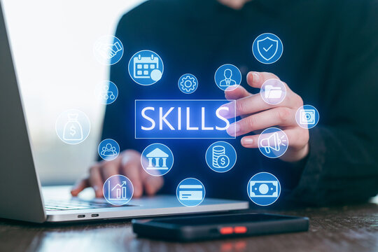 Developing skills through online learning and interactive tools in a modern workspace