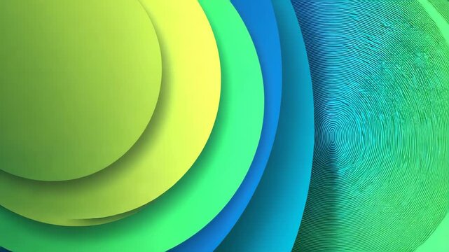 Abstract hafltone background. pastel colorful, blue and yellow gradations. Circle effect style geometric, Modern circle lines pattern