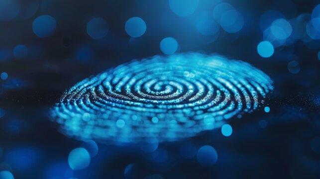 Biometric fingerprint scanning technology for enhanced cybersecurity and data protection solutions