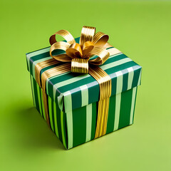 green gift box
