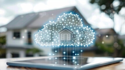 Exploring cloud technology and iot  connecting smart home devices via digital storage and internet