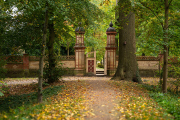 Temple garden, Neuruppin, Brandenburg, Germany