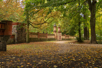 Temple garden, Neuruppin, Brandenburg, Germany