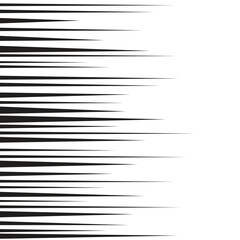 Horizontal Motion Speed Lines Background Vector for Fast Movement, Racing Effects, and Dynamic Energy Flow
