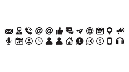 Business icons set for business
