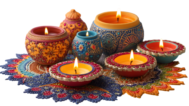 burning candles on a wooden background - Powered by Adobe