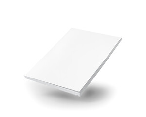 An image of a Magazine isolated on a white background