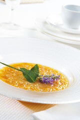 Barriga de freiras, a Portuguese dessert made with egg yolks.