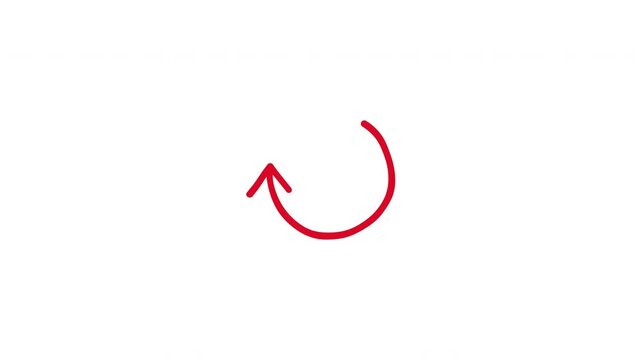 Loop Turn Arrow Circle Stroke Transparent