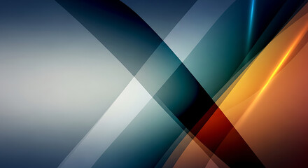 Fototapeta premium Abstract Geometric Overlapping Shapes With Gradient Colors And Light Effects background Full HD 4K Video Download 2025 2026