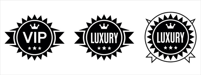 Exclusive VIP and Luxury Badges for Premium Brands Seeking Distinction | Elevate Your Brand with These Elegant Labels and Celebrate Excellence Today.