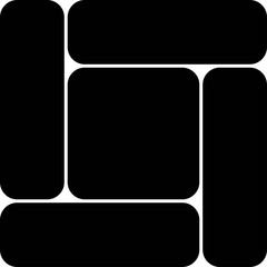 Bento grid illustration design