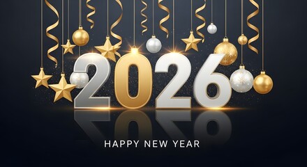 Happy New Year 2026. Happy New Year Celebration.