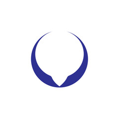 blue circle icon
