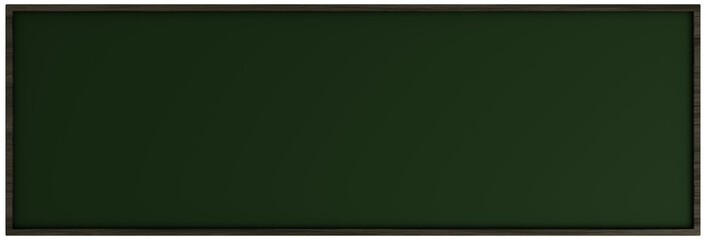 Fototapeta premium 3D素材_フレーム_黒板_長方形