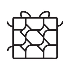 Abstract black and white seamless geometric pattern background vector illustration