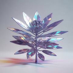 Geometric Holographic Flower.generative ai

Short Description:An unreal holographic plant with geometric iridescent petals and glowing polygonal shapes, isolated on a pure white background.
