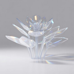 Geometric Holographic Flower.generative ai

Short Description:An unreal holographic plant with geometric iridescent petals and glowing polygonal shapes, isolated on a pure white background.
