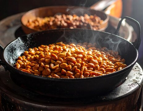 beans in a pot