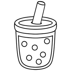 bubble tea drink cup