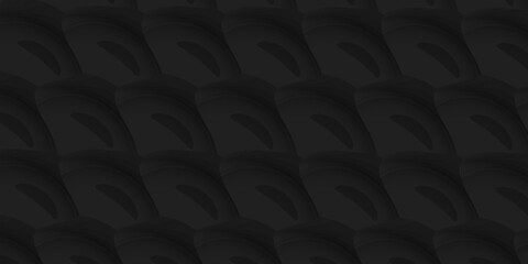 Obraz premium Abstract pattern of geometric forms. 3d render. 