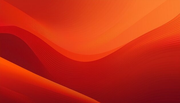 abstract gradient waves background in red and orange tones modern art design wallpaper for website use